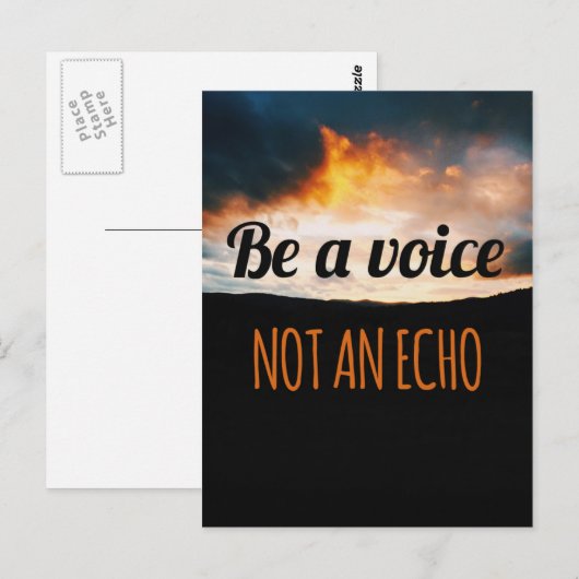 音声引用文 ポストカード (正面/裏面)