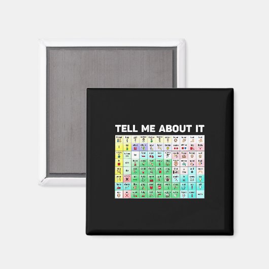 音声言語の病理学について教えてくださいAAC Spe マグネット (正面/裏面)