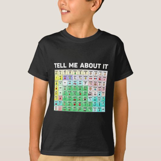 音声言語の病理学について教えてAac Spe Tシャツ (正面)