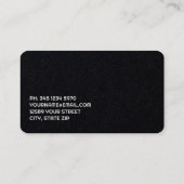 音声言語セラピスト 名刺 (裏面)