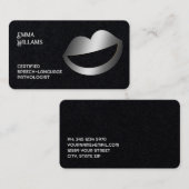 音声言語セラピスト 名刺 (正面/裏面)