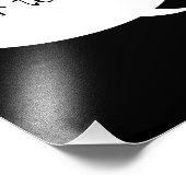 音声認識バブル – お使いのカスタム文字 フォトプリント            (角)