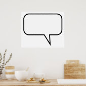 音声認識バルーン ポスター (キッチン)