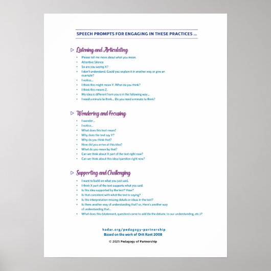 音声認識プロンプトポスター12x18 ポスター (正面)