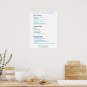 音声認識プロンプトポスター18x24 ポスター (キッチン)