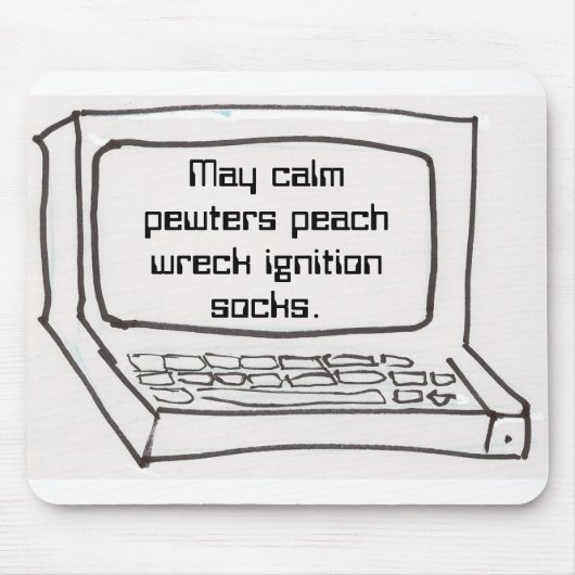 音声認識-得るitよえー マウスパッド (正面)