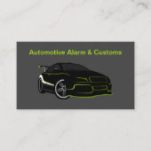 音声車のとセキュリティのシステム 名刺 (正面)