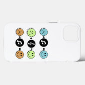 音楽おもしろいと数学のデザイン Case-Mate iPhoneケース (裏面 (横))