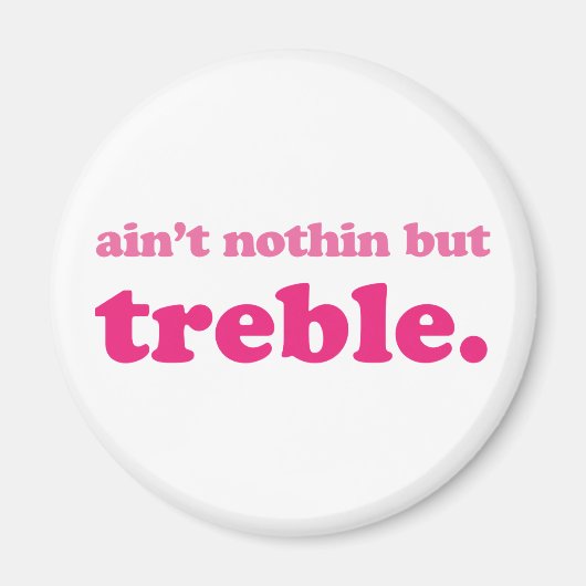 音楽おもしろいのジョーク マグネット (正面)