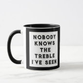 音楽おもしろい先生 マグカップ (左)