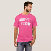 音楽おもしろい愛好家のためのOboe PlayerスローガンTee Tシャツ (正面フル)