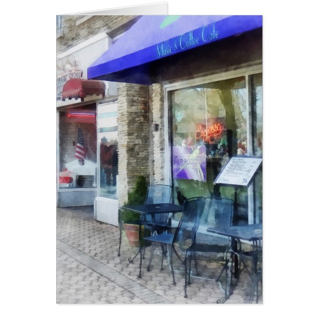 音楽およびコーヒーカフェ (正面)