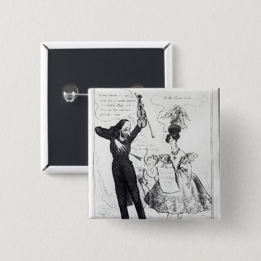 音楽および愛または2人の対立実行者 缶バッジ (正面&裏面)