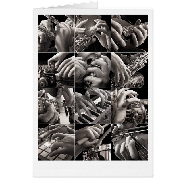 音楽および手の絵画 (正面)