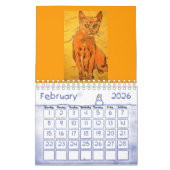 音楽および景色 カレンダー (2月 2026)