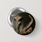 音楽および花 缶バッジ (正面&裏面)