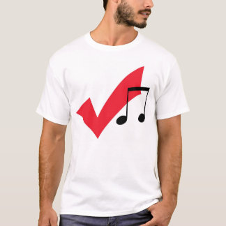 音楽か。 Tシャツ