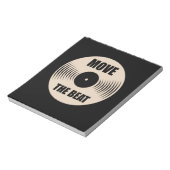 音楽がビートを移動 ノートパッド (回転)