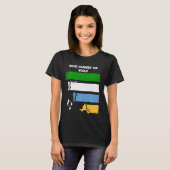 音楽が世界を変える Tシャツ (正面フル)