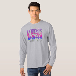 音楽が人々をつなぐ | メンズ ロングスリーブ Tシャツ