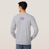 音楽が人々をつなぐ | メンズ ロングスリーブ Tシャツ (裏面フル)