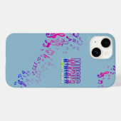 音楽が人々をつなげる | Case-Mate iPhoneケース (裏面 (横))