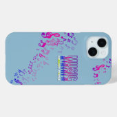 音楽が人々をつなげる | Case-Mate iPhoneケース (裏面 (横))