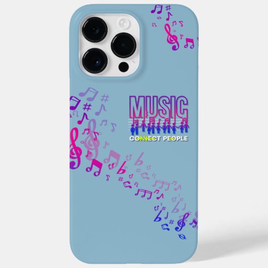 音楽が人々をつなげる | Case-Mate iPhoneケース (裏面)