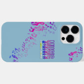 音楽が人々をつなげる | Case-Mate iPhoneケース (裏面 (横))