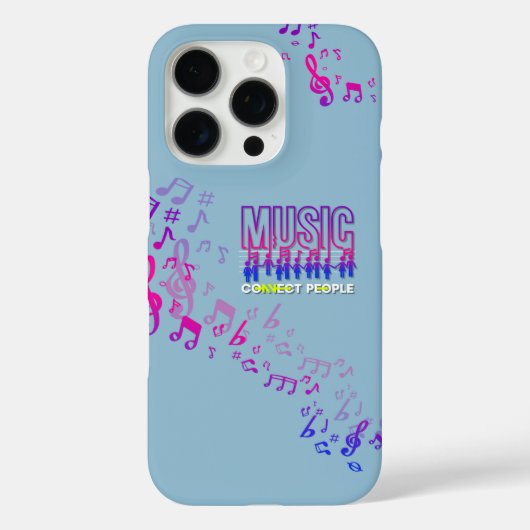 音楽が人々をつなげる | Case-Mate iPhoneケース (裏面)