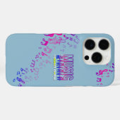 音楽が人々をつなげる | Case-Mate iPhoneケース (裏面 (横))