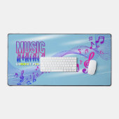 音楽が人を結ぶ | デスクマット (キーボード&マウス)
