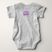 音楽が人を結ぶ | ベビーボディスーツ (裏面)