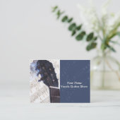 音楽が大好き – 名刺(大) 名刺 (スタンド正面)