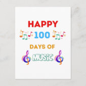 音楽が好きな100日 エンクロージャーカード (裏面)