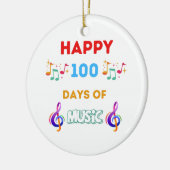 音楽が好きな100日 セラミックオーナメント (左)