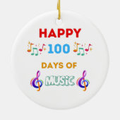 音楽が好きな100日 セラミックオーナメント (裏面)