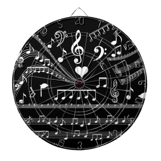 音楽が愛されている!__ ダーツボード (正面)
