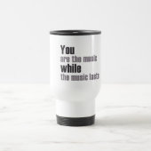 音楽が持続する間、音楽です トラベルマグ (中央)