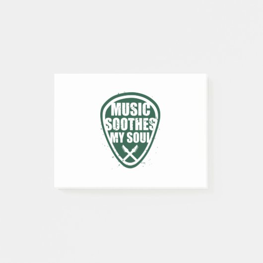 音楽が私の心を癒す ポストイット (正面)