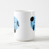 音楽が精神を和らげる コーヒーマグカップ (中央)