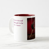 音楽が聞こえない ツートーンマグカップ (正面左)