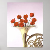 音楽が表示される ポスター (正面)