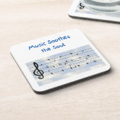 音楽が魂を癒す コースター (左側)