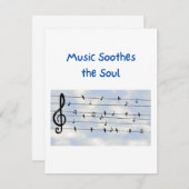 音楽が魂を癒す シーズンカード (正面/裏面)