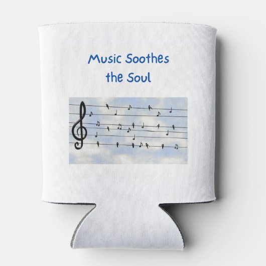 音楽が魂を癒す 缶クーラー (裏面)