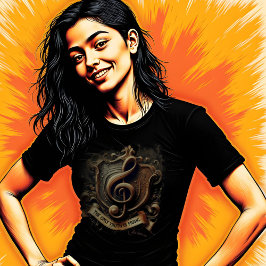 「音楽だけが真実だ」 Tシャツ