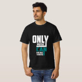 音楽だけでこれを癒すことができる Tシャツ (正面フル)