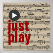 音楽だけ遊 ポスター (正面)