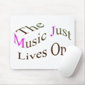 音楽ちょうど生命 マウスパッド (マウス)